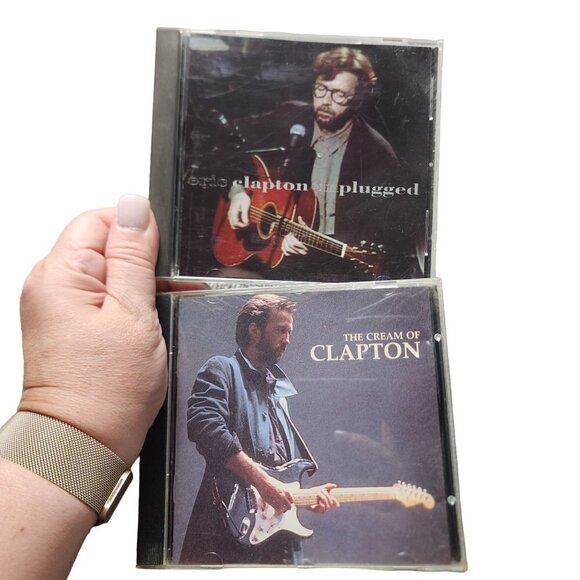 Eric Clapton - Bundle of 2 Different CD Albums - Unplugged & Cream of Clapton - Picture 1 of 6